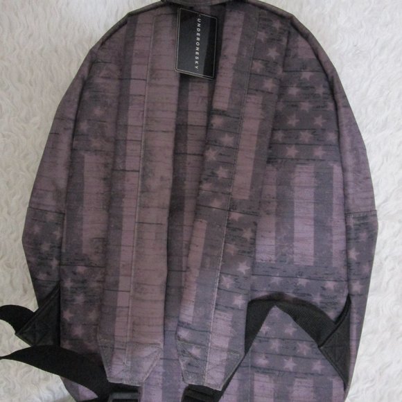 UNDER ONE SKY PRETTY PURPLE PATRIOTIC BACKPACK!! NWT - Picture 2 of 6